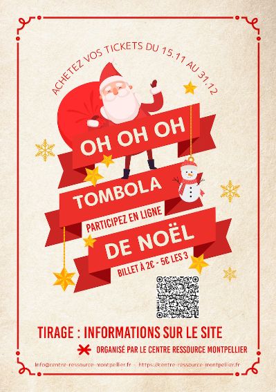 La tombola au profit du Centre Ressource Montpellier