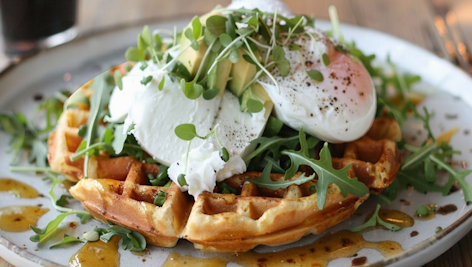 La recette des gaufres à la patate douce